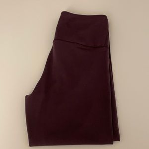 Dark purple leggings